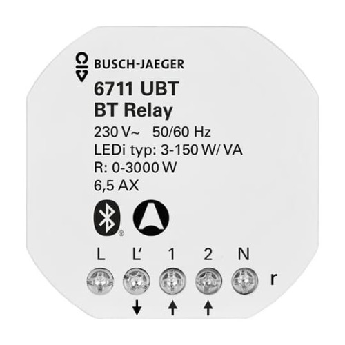 Busch-Jaeger Relais UP 1f 6711 UBT - 2CKA006710A0025