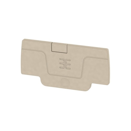 Weidmüller Abschlussplatte beige AEP 2C 1.5 - 1552600000
