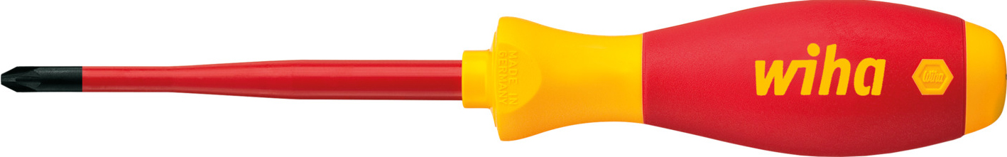 Wiha Schraubendreher SoftFinish SF 2x100 SLIMFIX SB3241210001