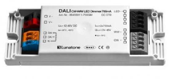Lunatone Light Management LED-Dimmer DALI CW-WW 1000mA gem-