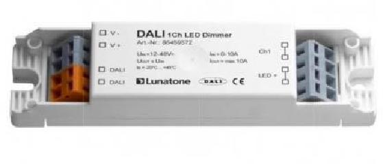 Lunatone Light Management LED-Dimmer DALI 1Ch LED Dimmer 10A CV