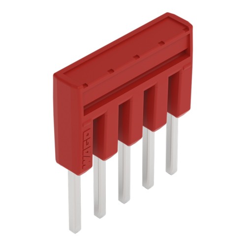 WAGO GmbH & Co. KG Kammbrücker, isoliert 5-fach, rot 2000-405/000-005 - 2000-405/000-005