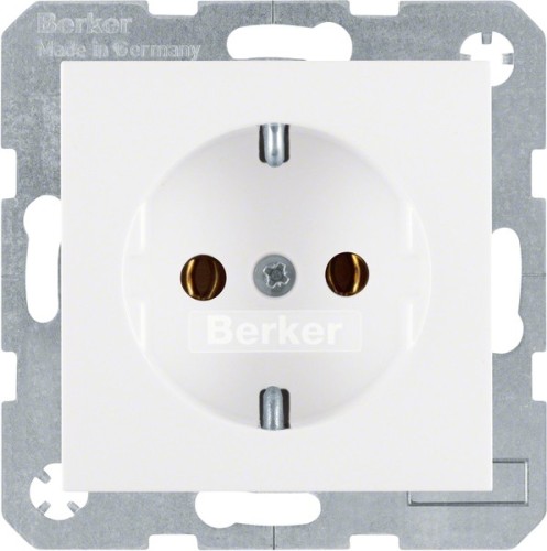 Berker Schuko-Steckdose pws matt 41431909 - 41431909 günstig online kaufen