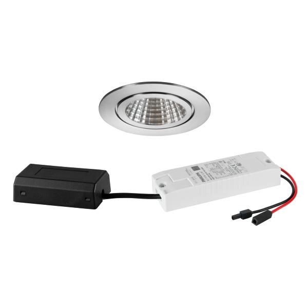 Brumberg recessed LED downlightset, V4A, IP54, DALI dimmable - 41475423