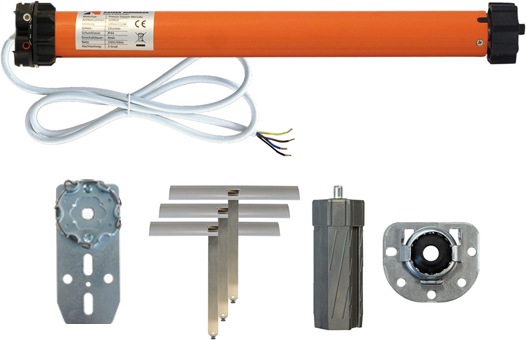 Kaiser Nienhaus Rollladenmotor inkl. Lager 191W 30Nm 15U/min. Mast.Cla.Mercato Set