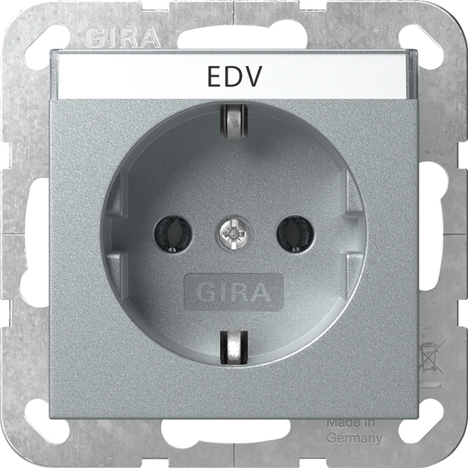 Gira Steckdose BSF Alu 445726 günstig online kaufen