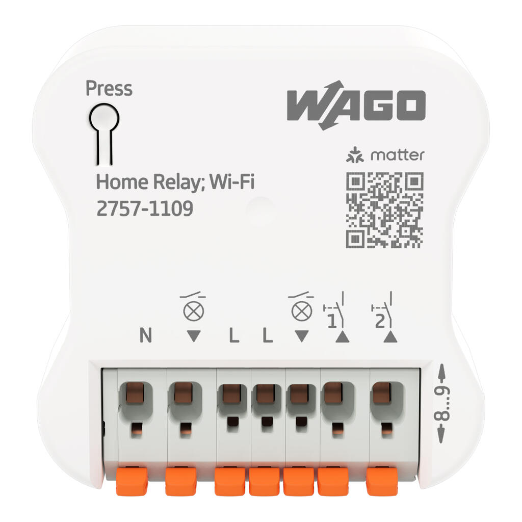 Wago Home Relay 2DI/2DO 6 A Wi-Fi - 2757-1109