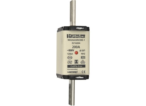 Mersen NH-Sicherungseinsatz SG Gr.2 gG 200A/500V KM NH2GG50V200-1 - E216204