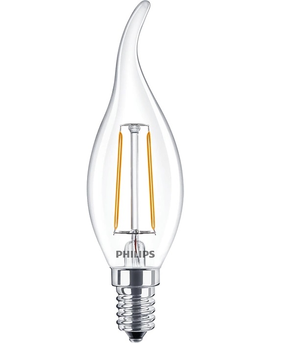 Signify LED lamp CorePro LEDCandleND2-25W E14BA35 827CL G – 929001238492
