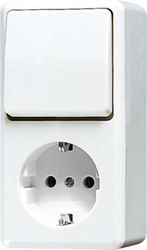 Jung SCHUKO-Steckdose 16A 250V 676 A WW - 676AWW günstig online kaufen