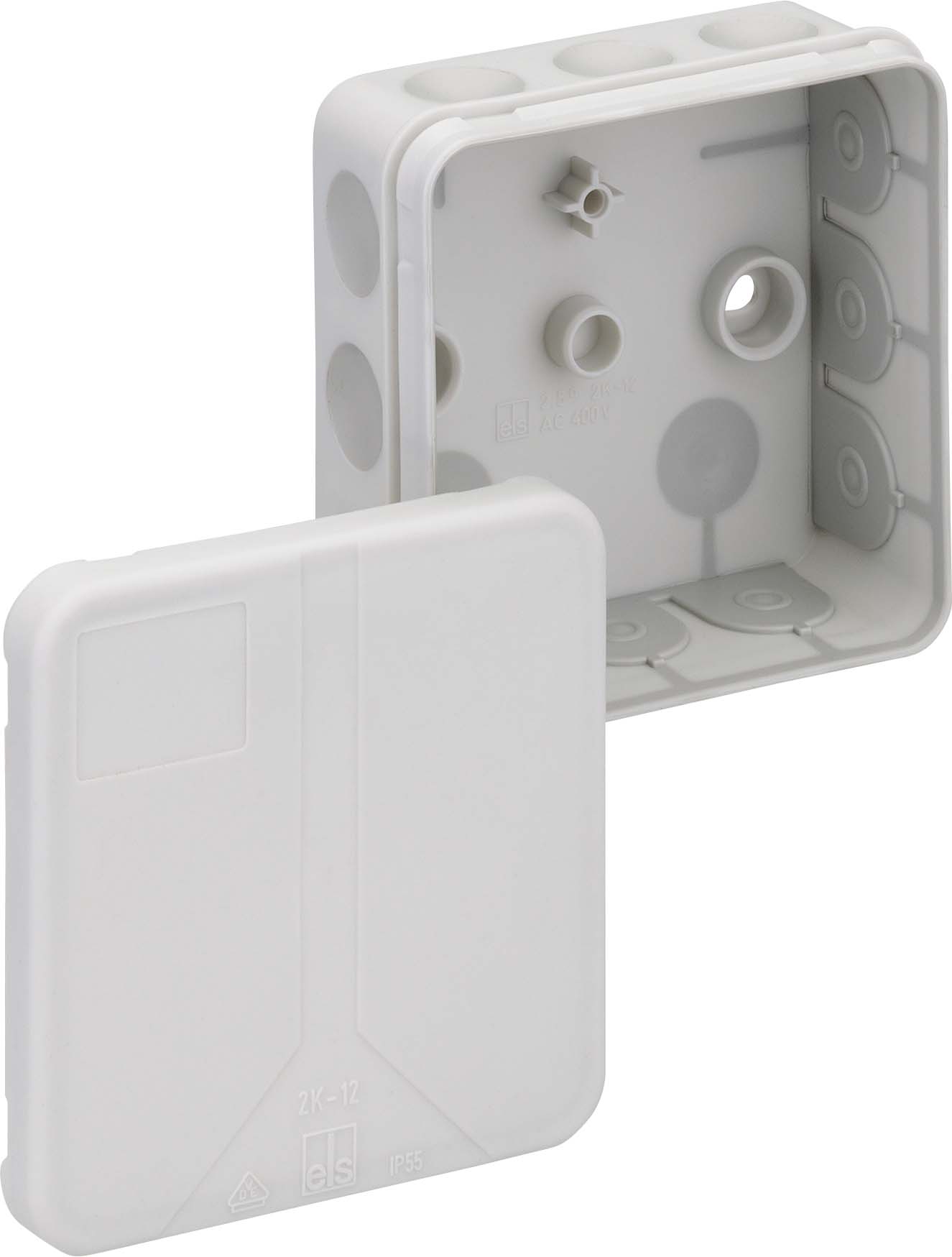 Spelsberg Abzweigdose leer grau 2K-12-L - 34491201 Spelsberg Abzweigdose leer grau 2K-12-L - 34491201