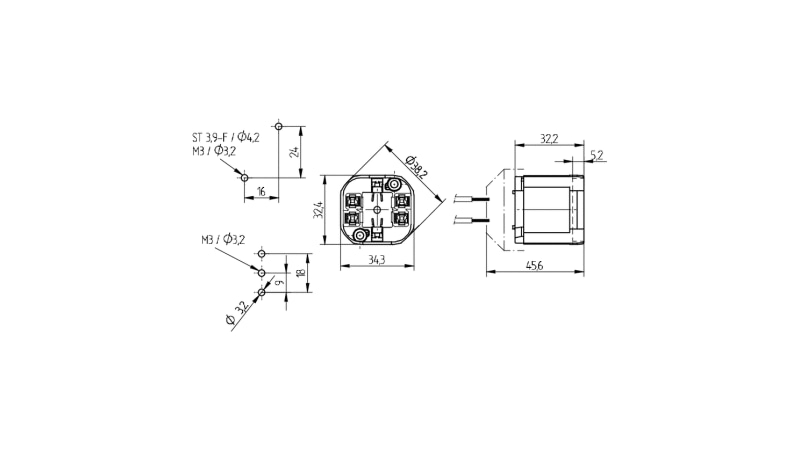 BJB Lampholder G24/GX24 for CFL/TC-DEL, TC-TEL 26.745.1991.50