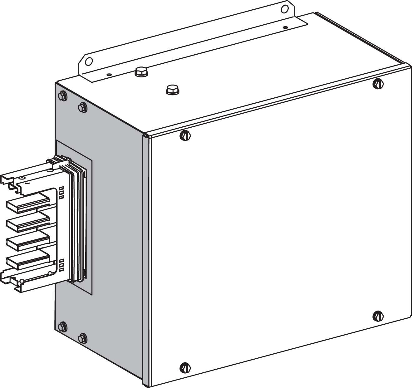 Schneider Electric Endeinspeisekasten 250A KSA250AB4