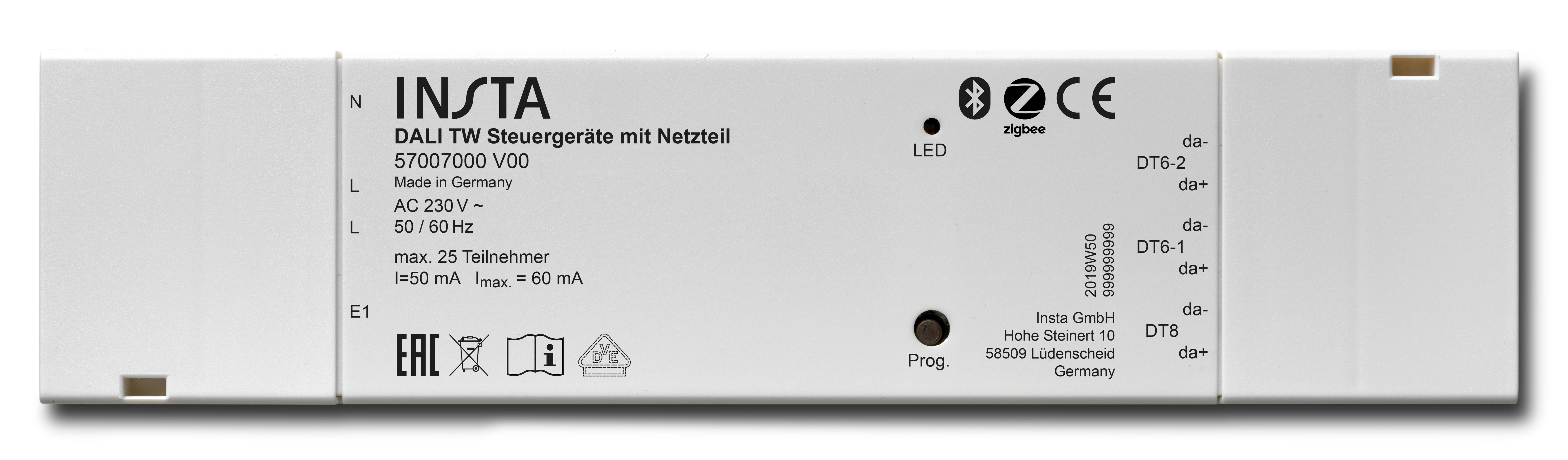 NEXENTRO Zigbee DALI TW Steuergerät mit Netzteil