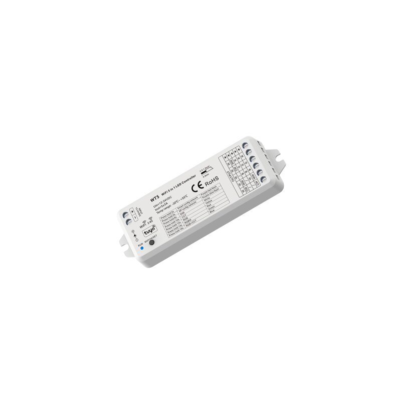 DOTLUX 5 in 1 LED Funk-Empfaenger/Dimmer TUYA & Fusion Technologie15,5A 12-24V fuer alle LED-Streifen - 5279