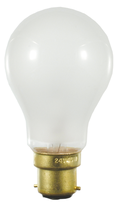 Scharnberger+Hasenbein Glühlampe B60x105mm Ba22d 240V 60W matt 40656