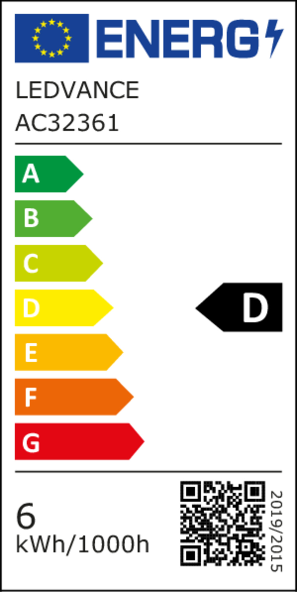 Ledvance LED-Leuchtmittel LED CLASSIC B P 5.5W 827 FIL CL E14 – 4099854062308 – Ersatz für 60 W - 4099854062308