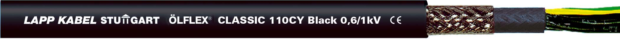 Lapp Kabel&Leitung ÖLFLEX CLASSIC 110 CY BK 0,6/1kV 3G1 1121267/100