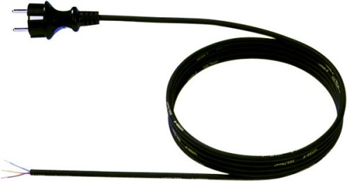 Bachmann Schutzkontakt-Zuleitung 16A/250V,3m,sw 321.175 - 321175