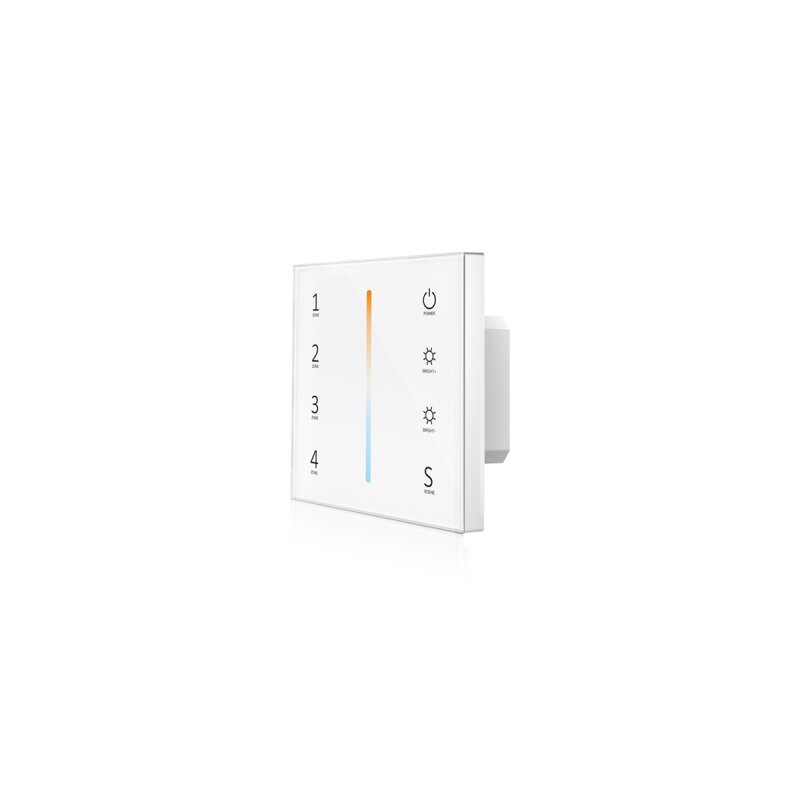 DOTLUX 4-zone touch panel for two-color receivers DMX/Fusion technology - 5276-2