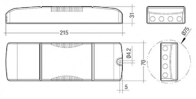 Tridonic LED EVG LCA 45W 500-1400mA one4all SR PRE