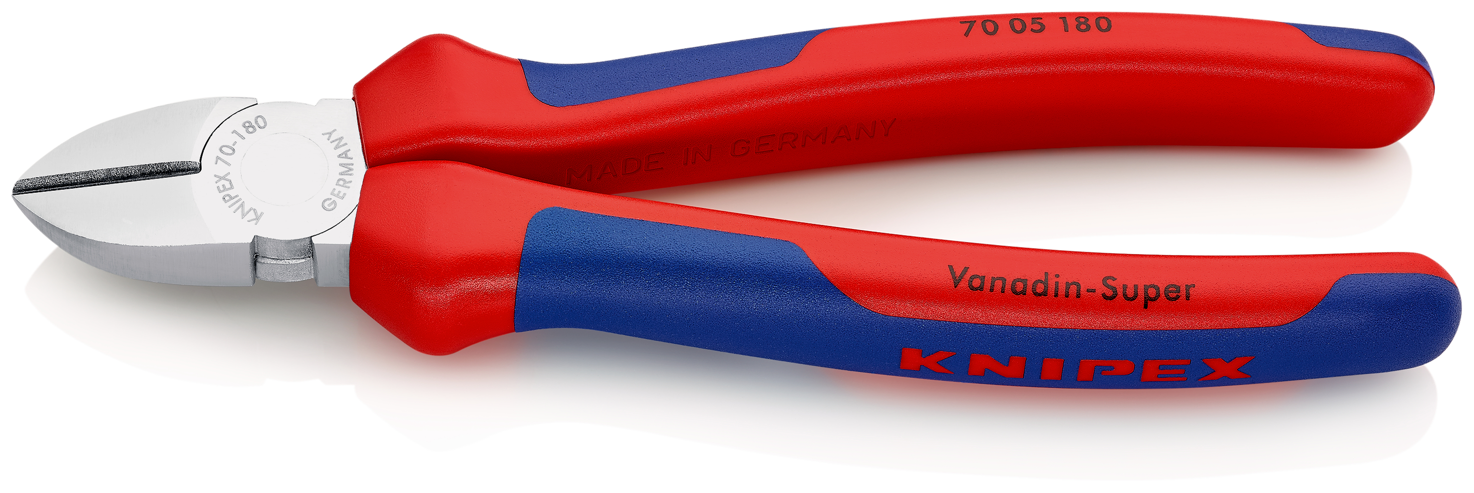 Knipex-Werk Seitenschneider verchromt, 180mm 70 05 180