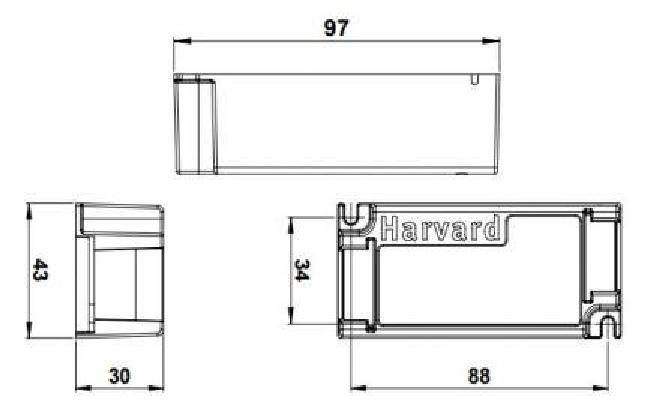 Harvard LED-Driver CLK20-1050P-240-B Harvard LED-Driver CLK20-1050P-240-B