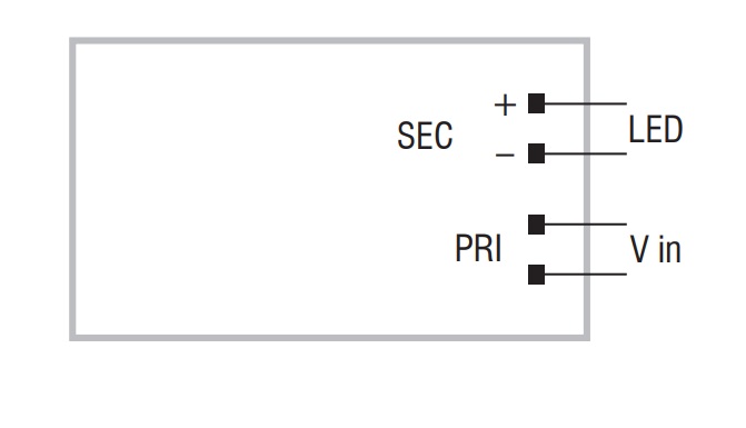 TCI ECG-LED DC 25W 700mA W HPF