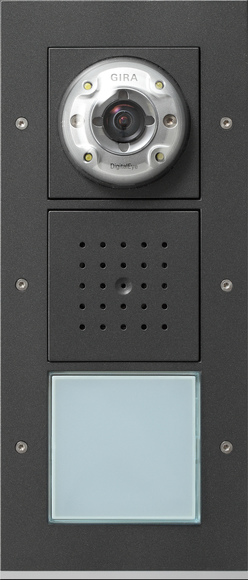 Gira Türstation AP 1fach anthrazit 126967