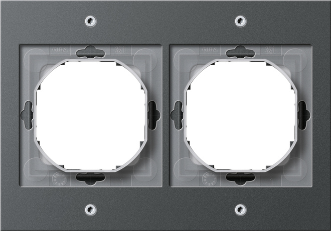 Gira Abdeckrahmen 2f.anth TX44 021267 Gira Abdeckrahmen 2f.anth TX44 021267