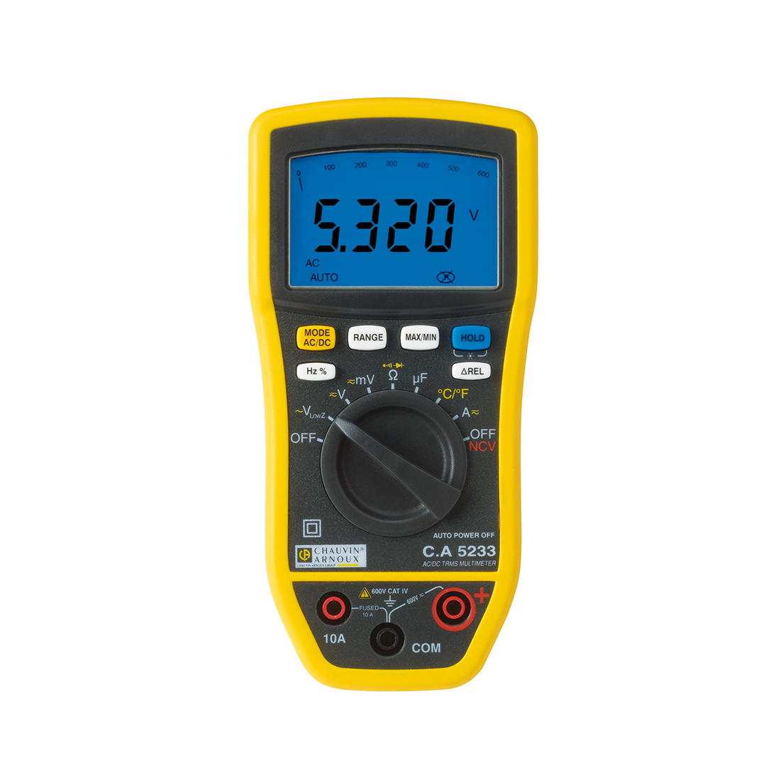 Chauvin Arnoux Multimeter C.A 5233