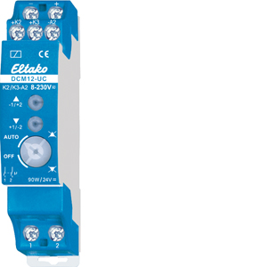 Eltako DC-Motorrelais 2+2S,90Watt,1TE DCM12-UC