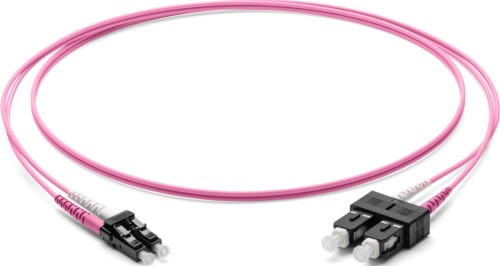 Corning LWL-Patchkabel LC/SC OM4 50/125,2m,vio F055702Q2Z20002M-VI