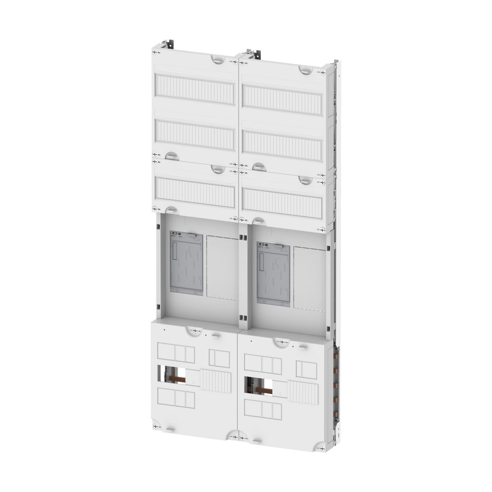 Eaton Zählerfeld eHZ 1.050 mm Feldanzahl = 2, Zähl ZSD-Z27B0021/16QMM