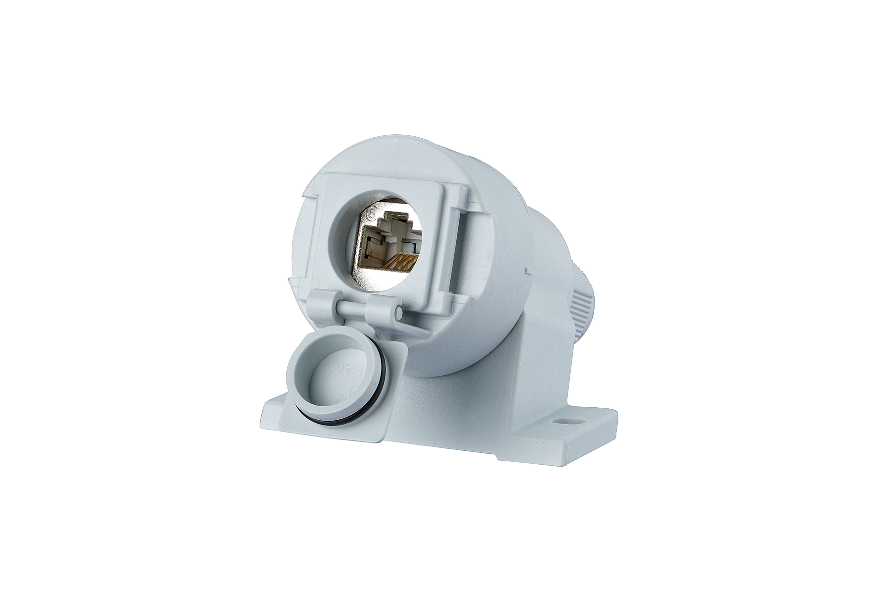 Metz Connect Modul Cat.6A 1-Port lgr E-DAT Industry IP67 1309510003-E
