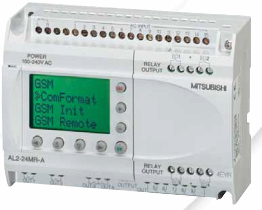 Mitsubishi Electric Alpha XL-Grundgerät 100-240VAC 15E/9A AL2-24MR-A #215074