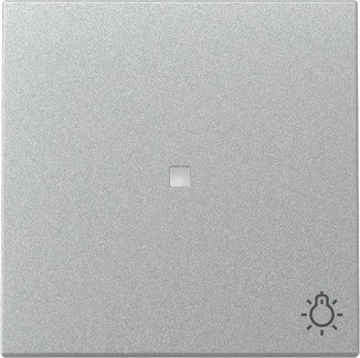 Gira Wippe Kontrollf. + Symb. Licht 55 F Alu 367426 - 367426