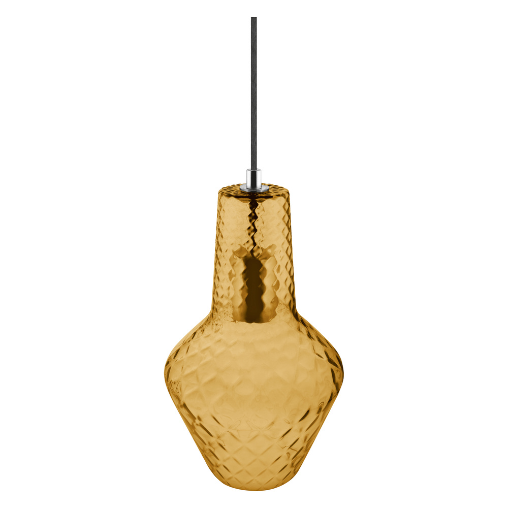 Ledvance LED pendant luminaire Vintage 1906 Carved PENDANT BOTTLE Glass Orange