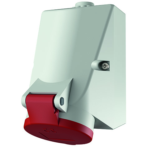 Mennekes Wanddose TwinCONTACT 16A,4p,6h,400V,IP44 418