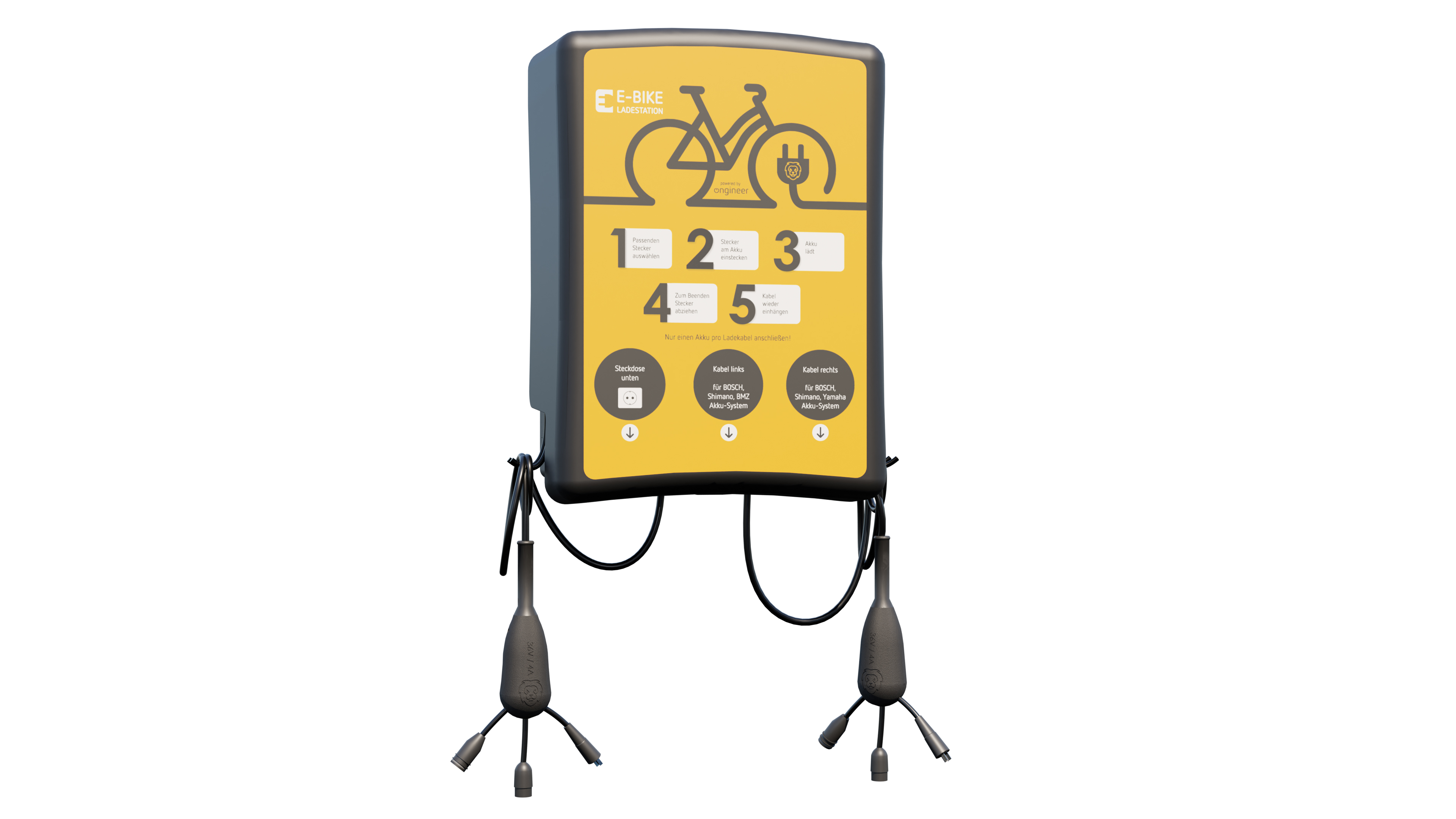 ONgineer E-Bike Ladestation LiON Box Max_BO-RB-SH_BO-RB-YA