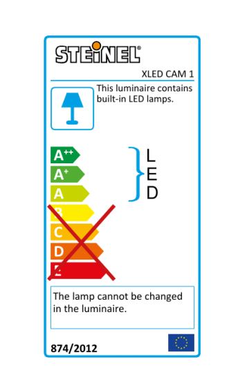 Steinel Kamera LED-Sensoraußenleuchte XLED CAM 1