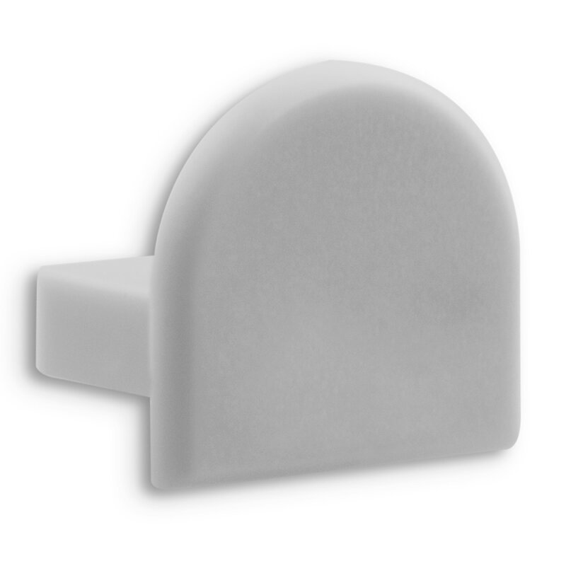 DOTLUX PVC end cap for profile/cover DXA15/E gray - 3958