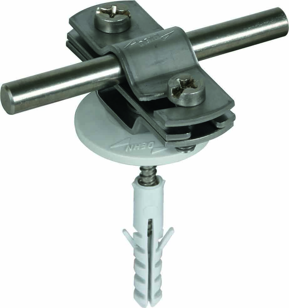 DEHN Leitungshalter f. Rd 7-10/Fl 30mm LHZS7.10FL30 #286819