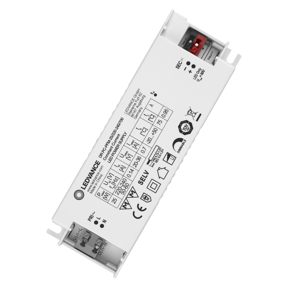 Ledvance LED DRIVER PHASE-CUT PERFORMANCE -25/220-240/700