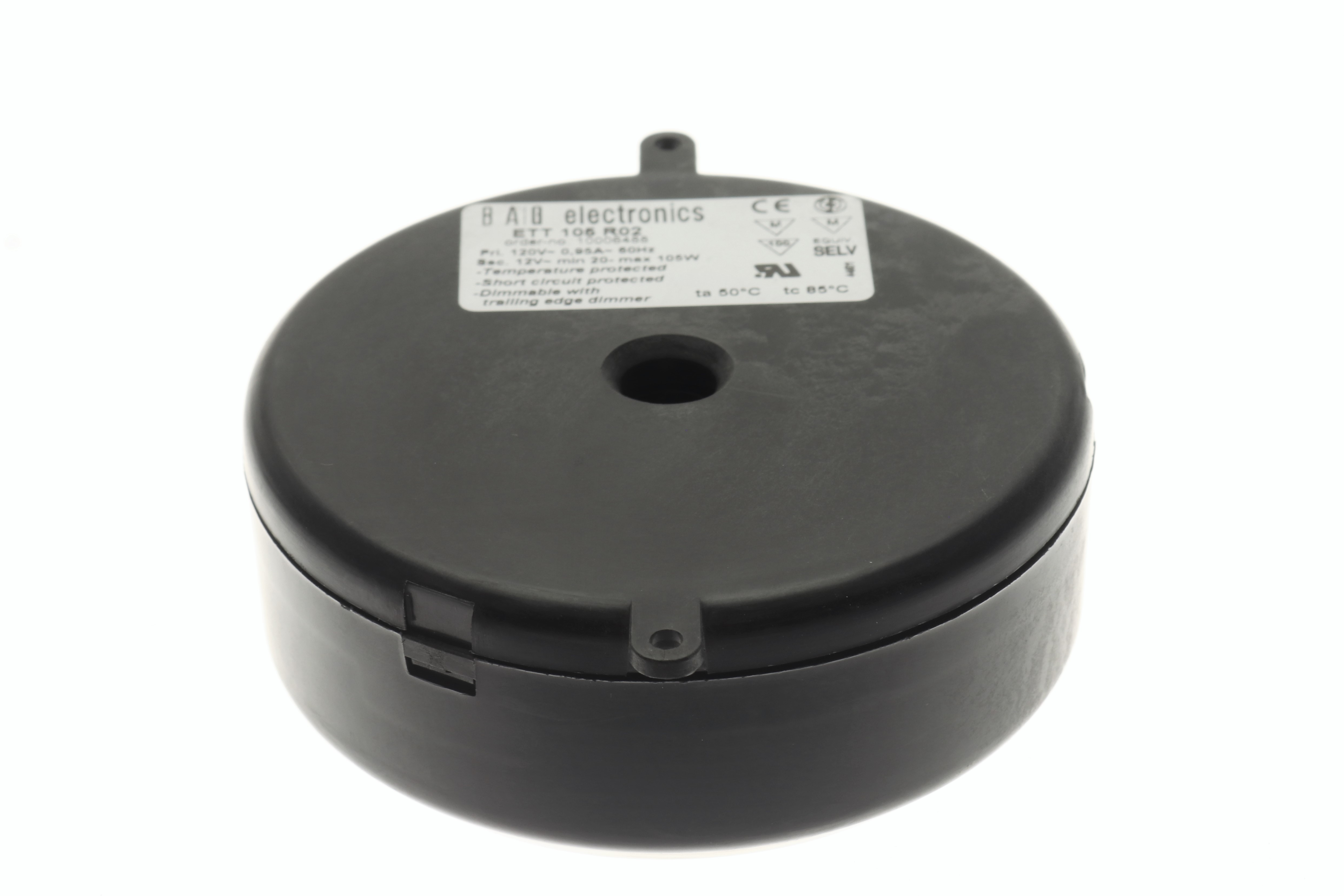 BAG Electronic transformator ETT 105VA/110V/12V R02 SW