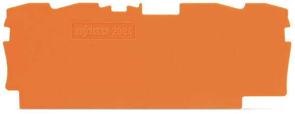 WAGO GmbH & Co. KG Abschluss-u.Zwischenplatte 1mm dick 2004-1492