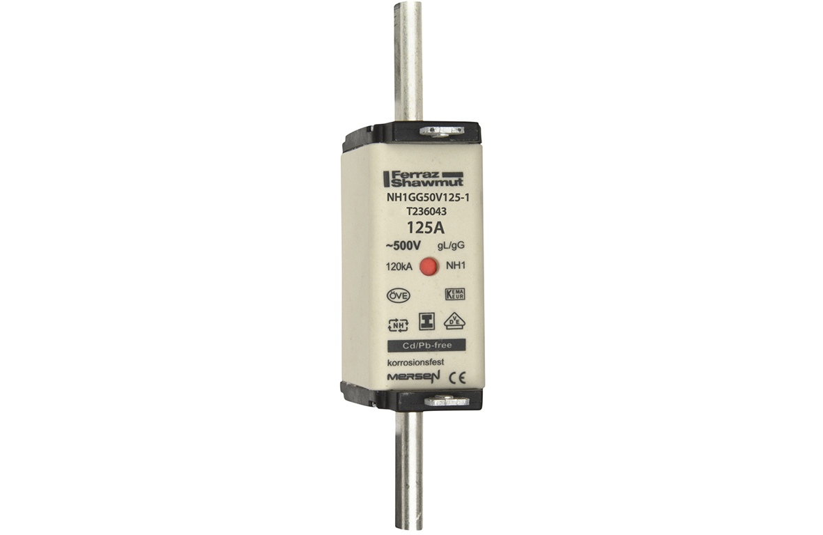 Mersen NH-Sicherungseinsatz SG Gr.1 gG 125A/500V KM NH1GG50V125-1