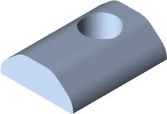 Item Nutenstein 8 verzinkt, schwer, M8 0.0.420.83