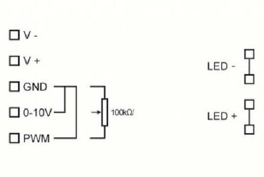 Lunatone DALI 1Ch LED Booster Dimmer 16A CV