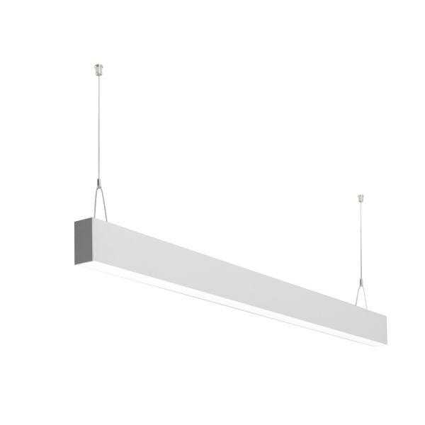 Brumberg LED Pendel-Profilleuchte direct, silver, rectangular - 77223693